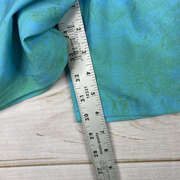 Ocean Current Mens Swim Shorts Sz L Pink Ombre 4-Way Stretch Mesh Lined NWT - Picture 7 of 13